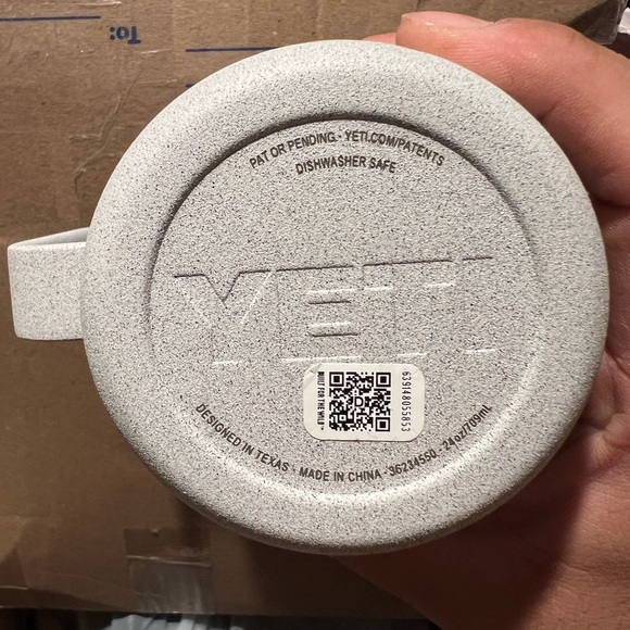 Yeti rambler 24 oz mugs Gray Stone - Picture 4 of 6